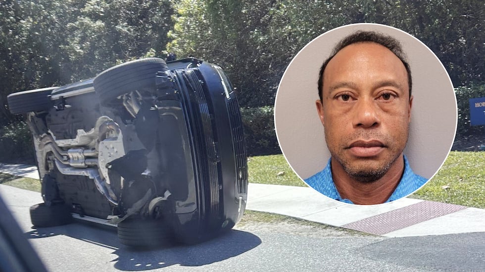Tiger Woods arrested for DUI after rollover crash in Florida