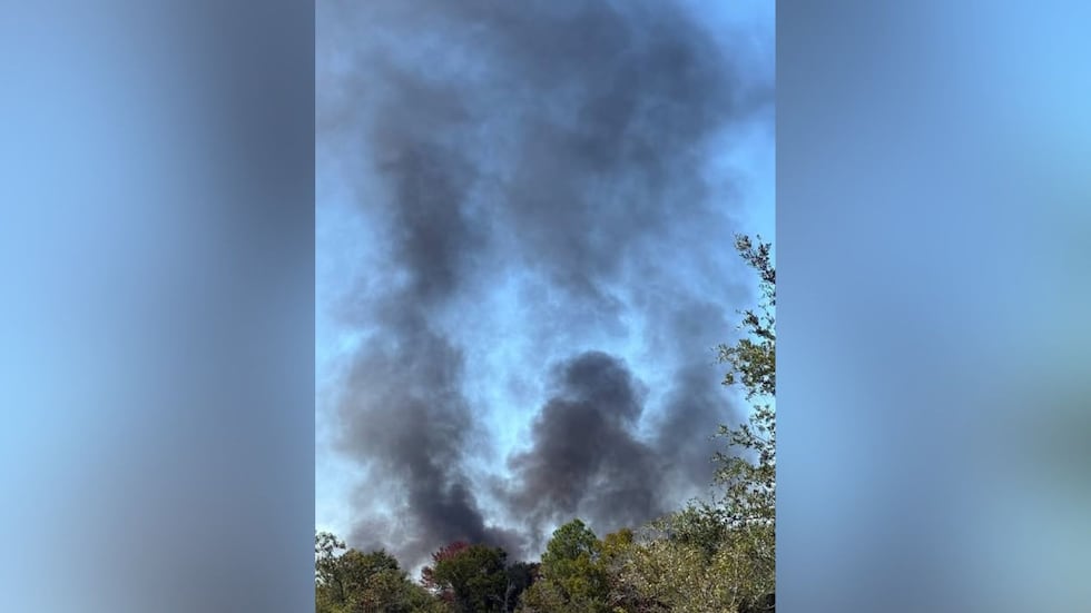 Washington County Fire Services is asking people to avoid the area at this time.