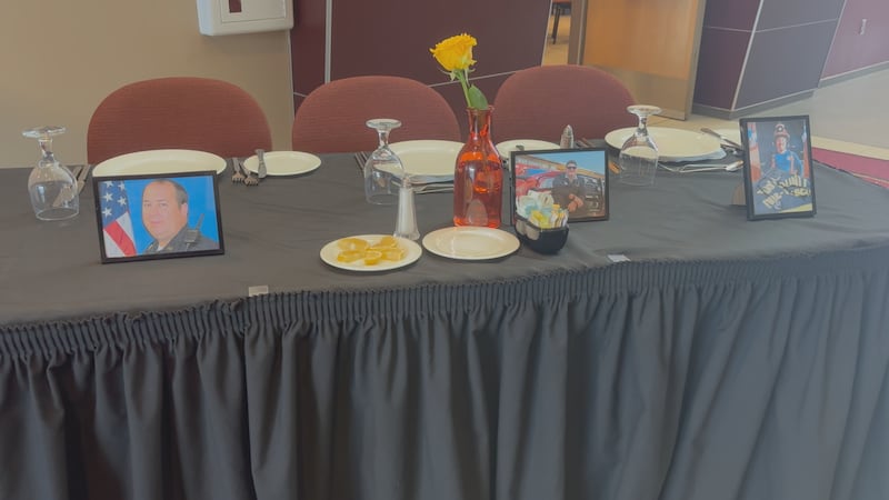 Bay County Chamber of Commerce holds annual luncheon honoring first responders.