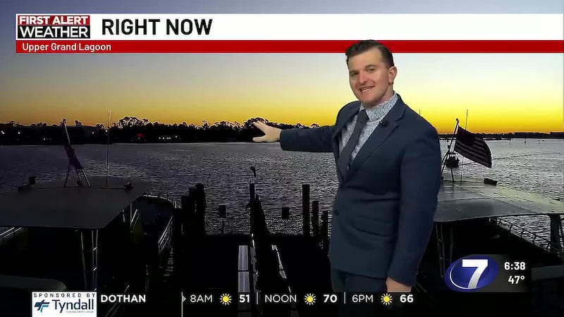 Gorgeous sunny skies return this afternoon, with highs into the 70s. Meteorologist Emmett Rice...