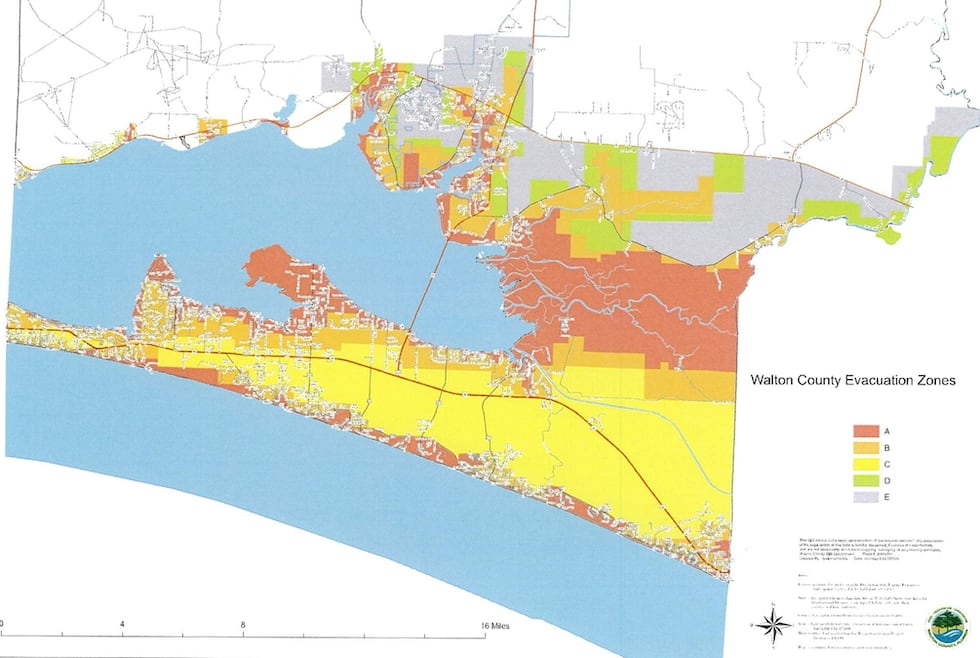 沃尔顿宣布当地进入紧急状态,该县部分地区强制疏散