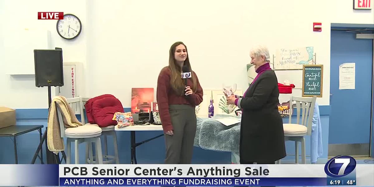 PCB Senior Center hosts ANYTHING Sale PCB Senior Center hosts ANYTHING Sale