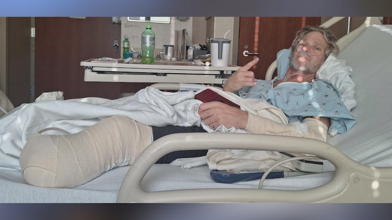 Steven Mays had to have a partial leg amputation following the crash.