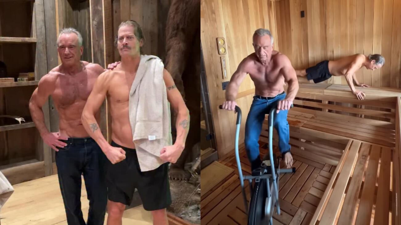 Young Rfk Jr. Body RFK Jr.’s workout video with Kid Rock goes viral