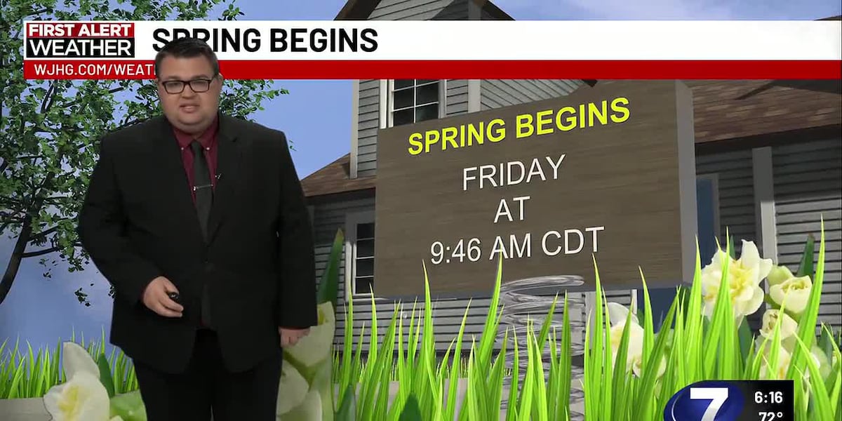 Friday Spring Account FIRST ALERT | We flip to spring on Friday both literally and ...