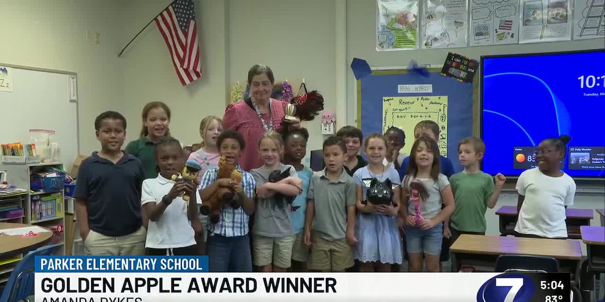 This week’s Golden Apple award winner is Amanda Dykes