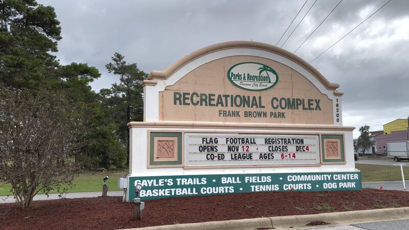 Ten courts coming to Frank Brown Park.