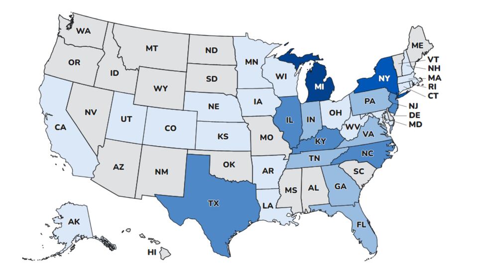 According to the Centers for Disease Control and Prevention, as of July 9, there have been 843...