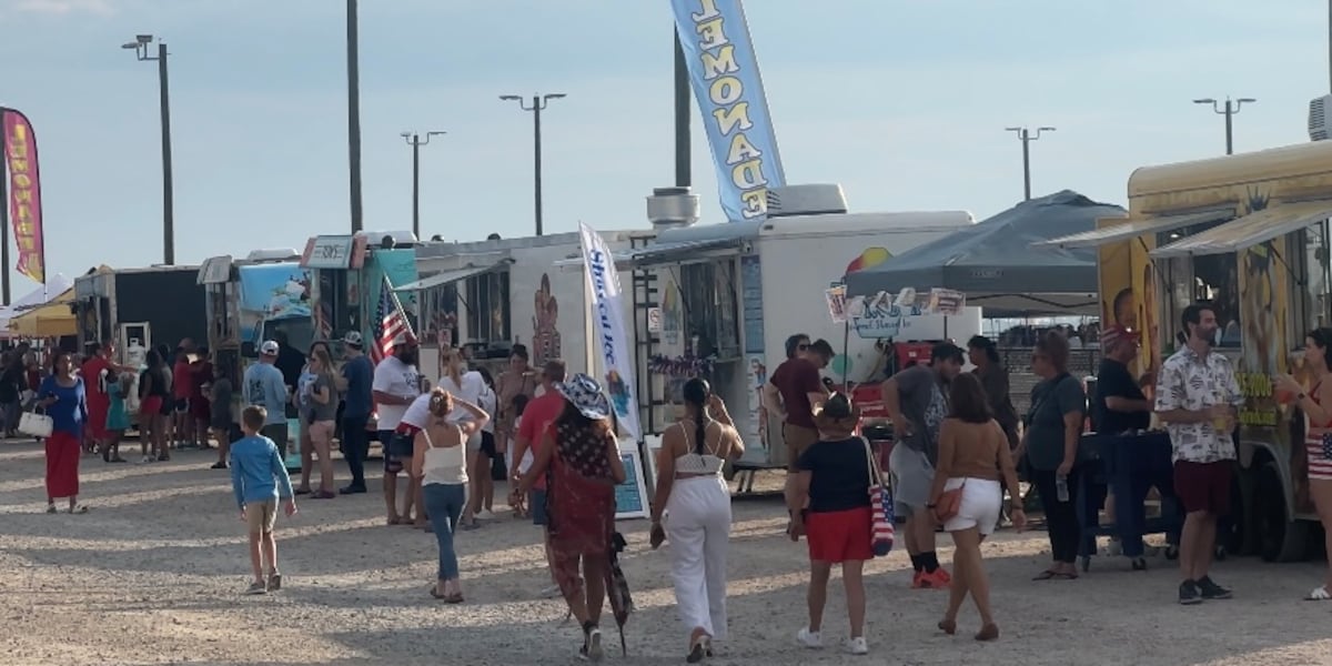 Downtown Panama City is celebrating the 4th of July and businesses are staying busy