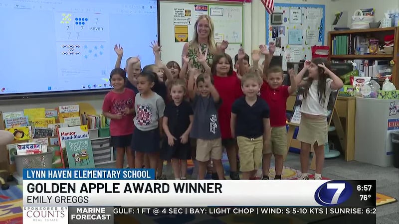 Congratulations, Mrs. Greggs!
