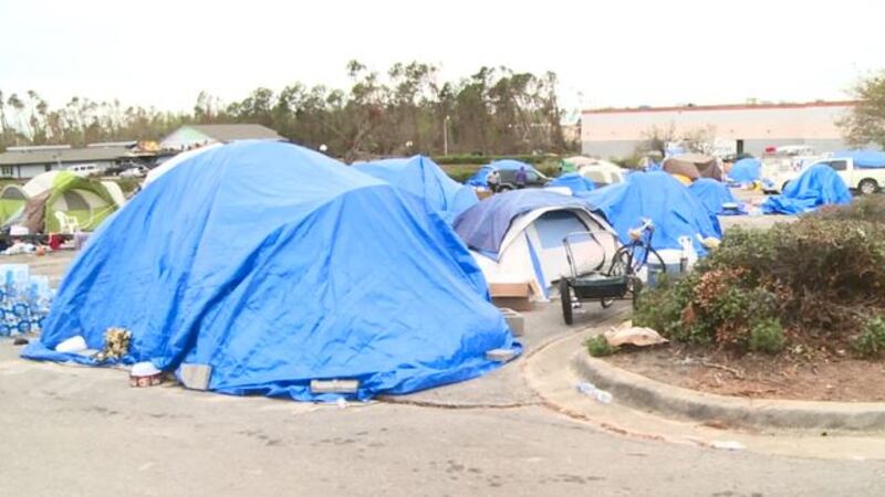 While many may have an idea of what homelessness looks like, Hurricane Michael changed that...