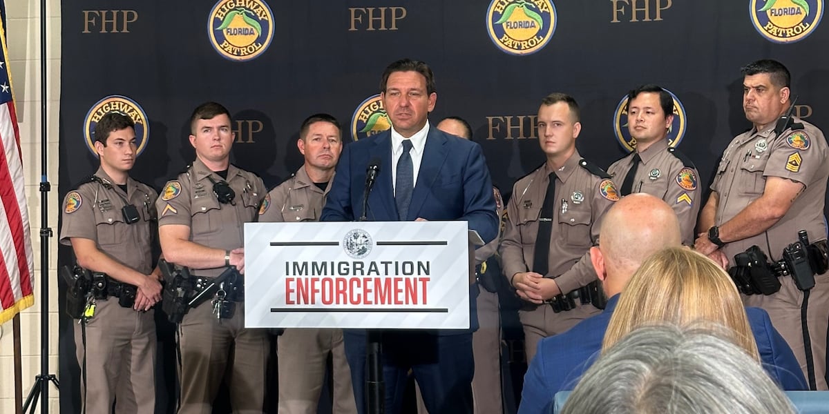 DeSantis announces the ‘Florida Panhandle Immigration Enforcement Operation’