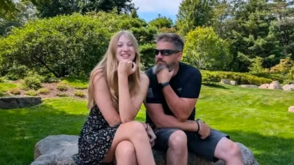 48-year-old Jacob Jeurissen and his 18-year-old daughter Kiara