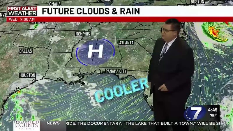 Meteorologist Jordan Smith has your Monday evening First Alert forecast.