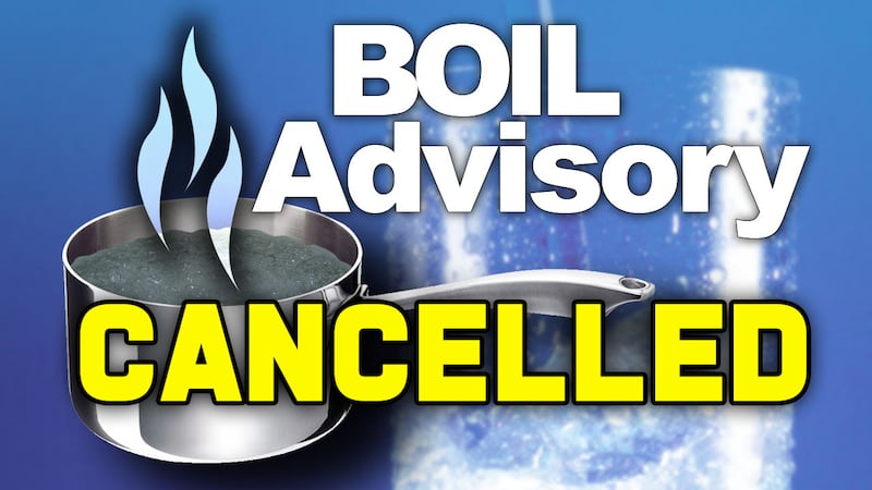 Residents along the affected roadways may now resume normal water activities.