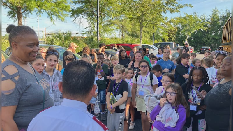A busload of Bay County students is headed to summer camp thanks to the Florida Division of...