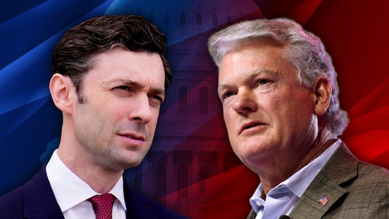 Georgia’s U.S. Senate candidates, incumbent Sen. Jon Ossoff (D) and U.S. Rep. Mike Collins...