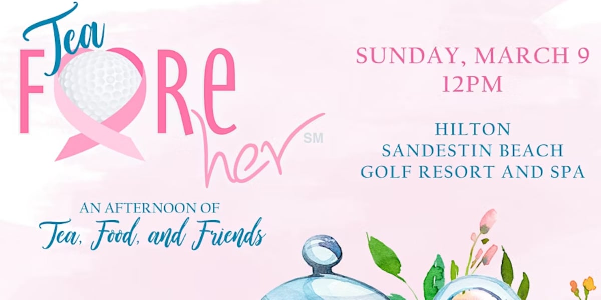 Tea Fore Her, an afternoon of Tea, Food, and Friends