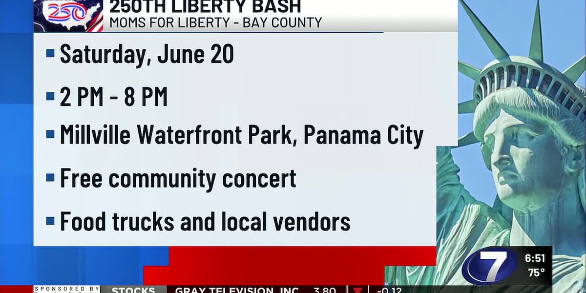 Moms for Liberty of Bay County to host 250th Liberty Bash