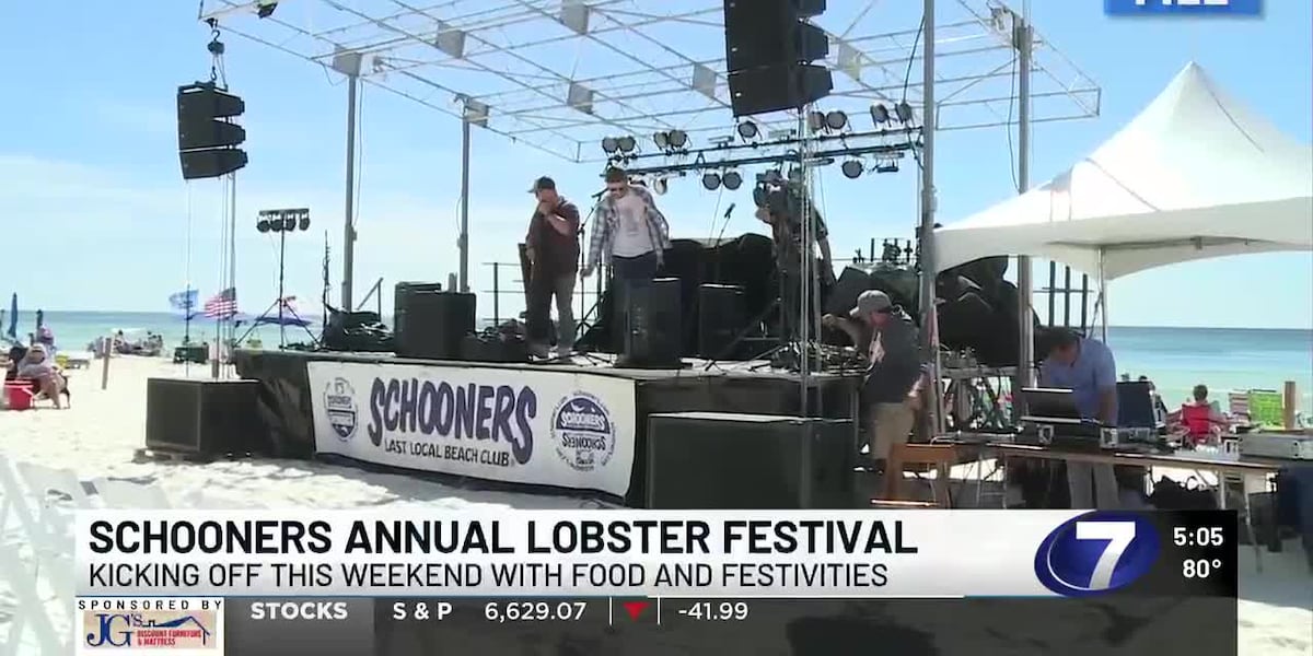 Schooners annual lobster festival