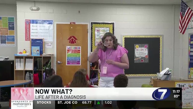 Local first grade teacher shares her stage three breast cancer journey